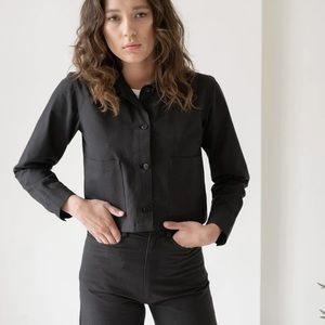 Laude the Label Cropped Chore Jacket SMALL
